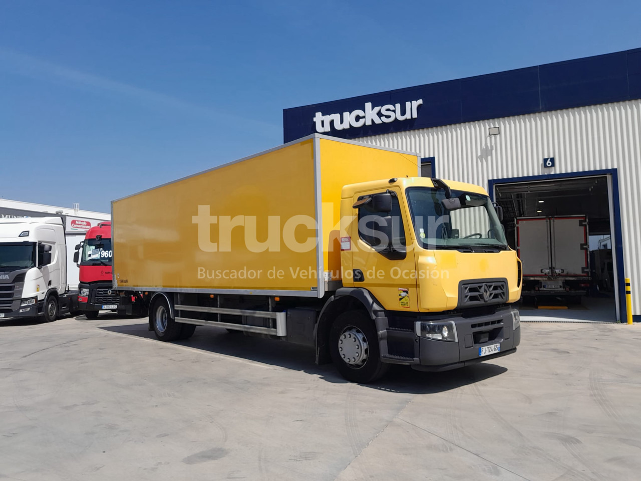 RENAULT D280.18 21P - משאית תיבה: תמונה 2 RENAULT D280.18 21P - משאית תיבה: תמונה 2