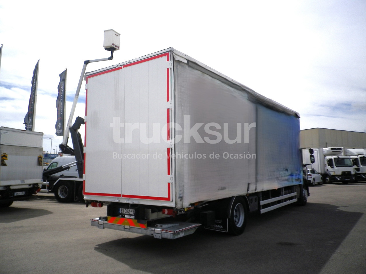 RENAULT D280.18 22P - משאית וילונות צד: תמונה 4 RENAULT D280.18 22P - משאית וילונות צד: תמונה 4