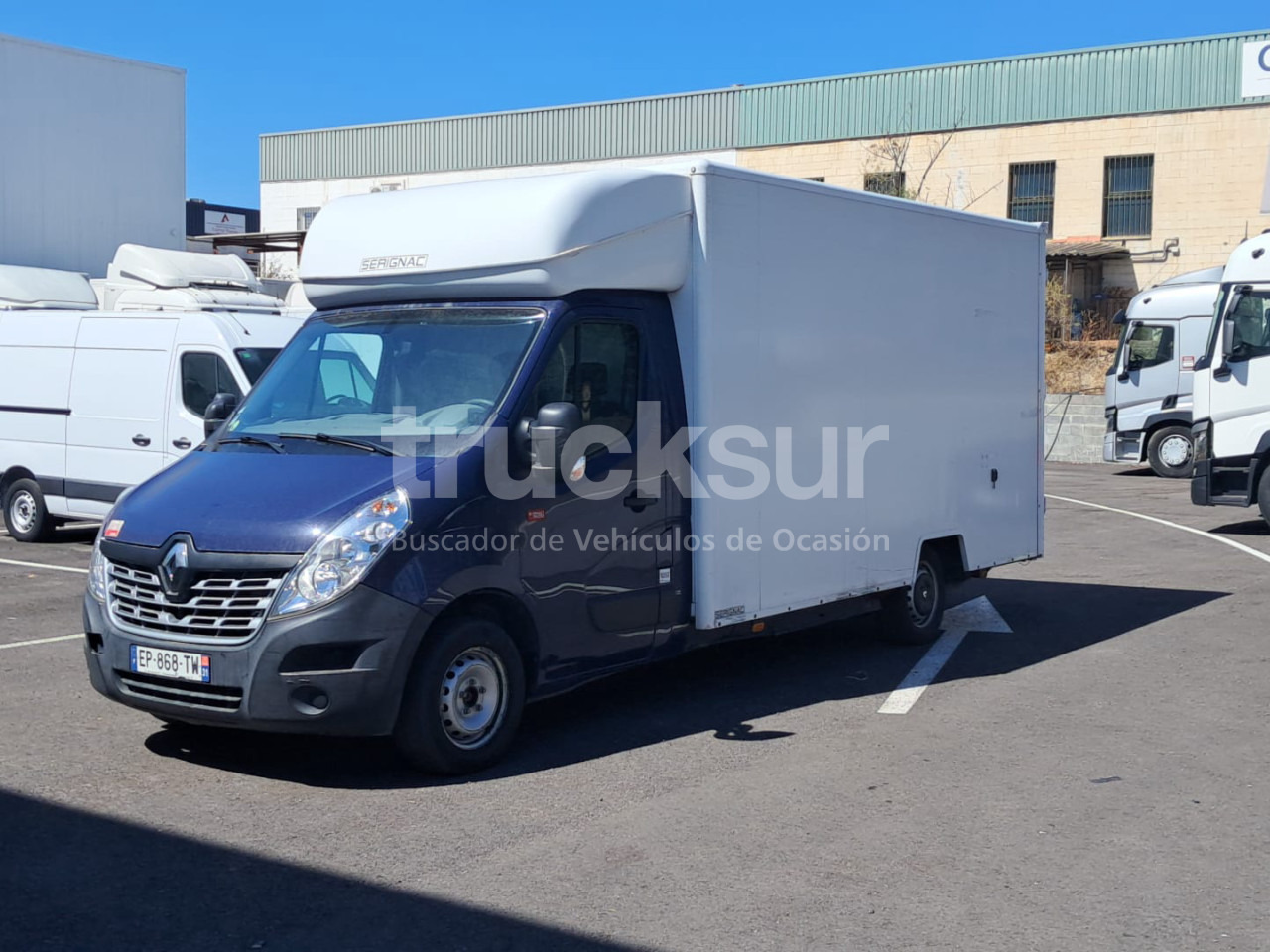 RENAULT MASTER 130.35 - כלי רכב מסחרי עם תיבה: תמונה 1 RENAULT MASTER 130.35 - כלי רכב מסחרי עם תיבה: תמונה 1