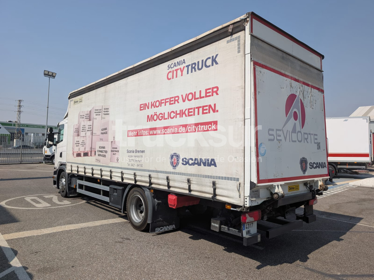 SCANIA G320.18 - משאית וילונות צד: תמונה 4 SCANIA G320.18 - משאית וילונות צד: תמונה 4