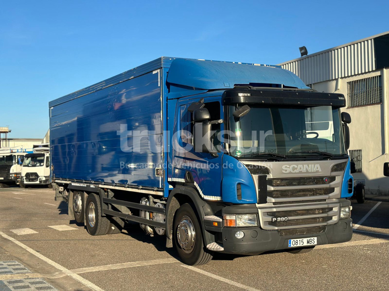 SCANIA P 280 ejes 6x2*4 - משאית תיבה: תמונה 2 SCANIA P 280 ejes 6x2*4 - משאית תיבה: תמונה 2