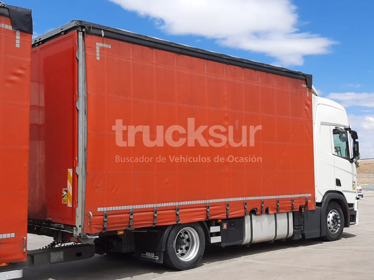 SCANIA R450.18 - משאית וילונות צד: תמונה 2 SCANIA R450.18 - משאית וילונות צד: תמונה 2
