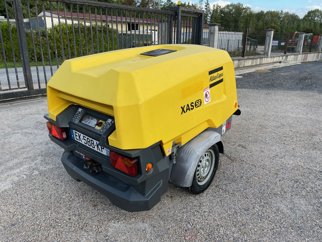 ATLAS COPCO XAS58 - מדחס אוויר: תמונה 2 ATLAS COPCO XAS58 - מדחס אוויר: תמונה 2