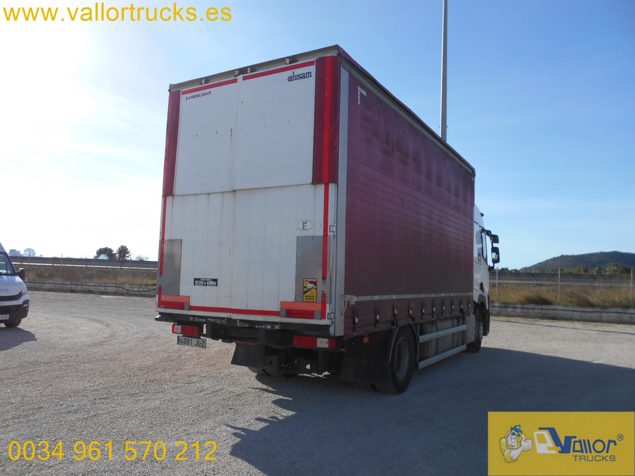 RENAULT T460 - משאית וילונות צד: תמונה 2 RENAULT T460 - משאית וילונות צד: תמונה 2