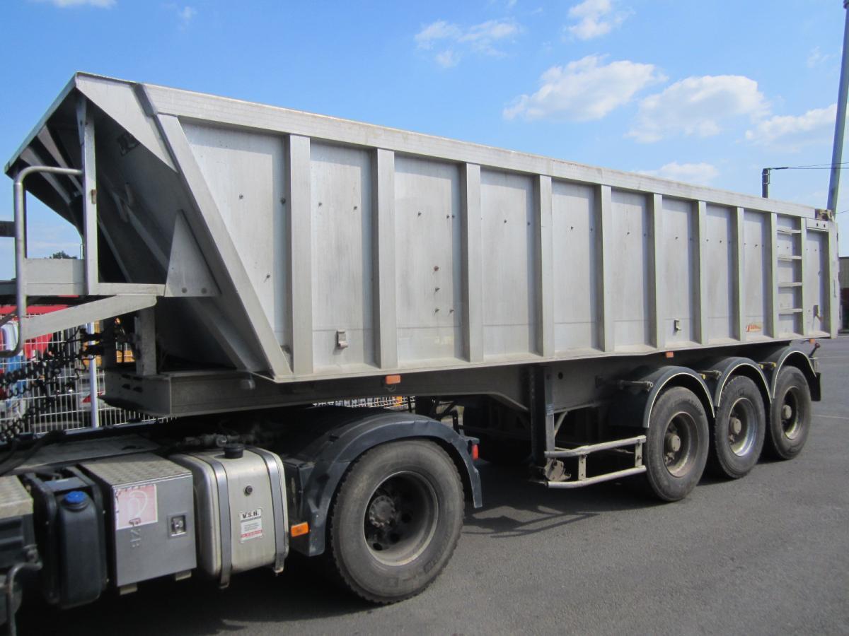 GT TRAILERS - סמיטריילר עם מזהיר: תמונה 1 GT TRAILERS - סמיטריילר עם מזהיר: תמונה 1