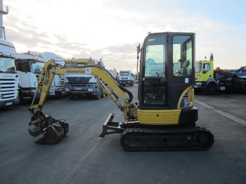 Komatsu PC26MR-3 - מיני מחפר: תמונה 5 Komatsu PC26MR-3 - מיני מחפר: תמונה 5