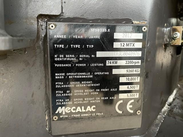 Mecalac 12 MTX - מחפר גלגלים: תמונה 3 Mecalac 12 MTX - מחפר גלגלים: תמונה 3