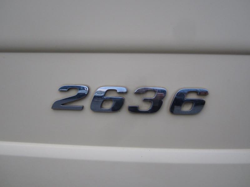 Mercedes Actros 2636 - משאית הרמת וו: תמונה 2 Mercedes Actros 2636 - משאית הרמת וו: תמונה 2