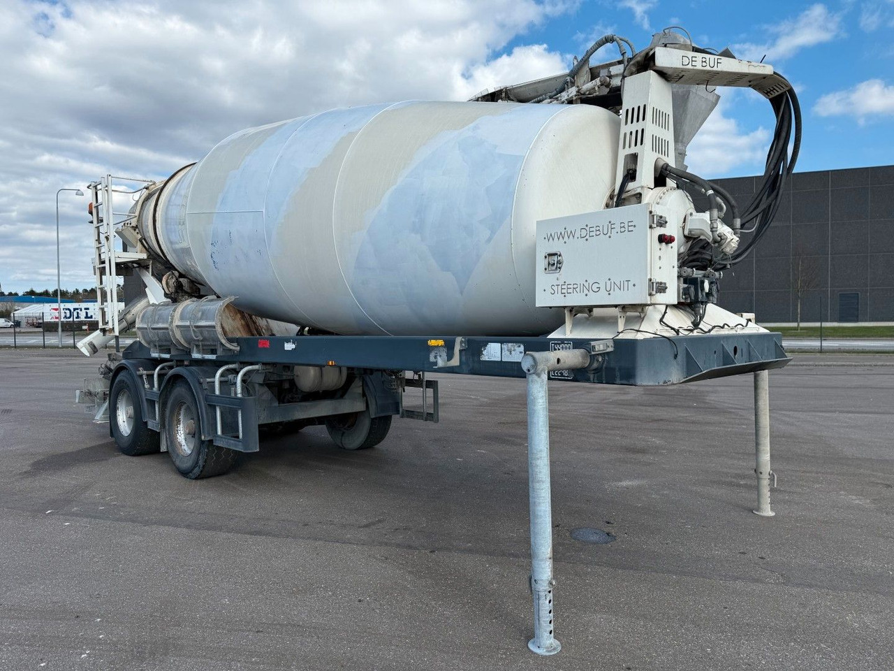 De Buf BM 12-36-2SPR w/ Belt Theam TSR15 / Beton - מערבל בטון סמיטרליילר: תמונה 3 De Buf BM 12-36-2SPR w/ Belt Theam TSR15 / Beton - מערבל בטון סמיטרליילר: תמונה 3