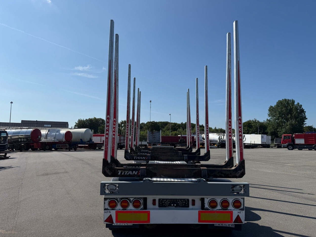 HFR 30 t. 4 axles Timber / Wood / Holz transport - קרון נגרר לעץ: תמונה 5 HFR 30 t. 4 axles Timber / Wood / Holz transport - קרון נגרר לעץ: תמונה 5