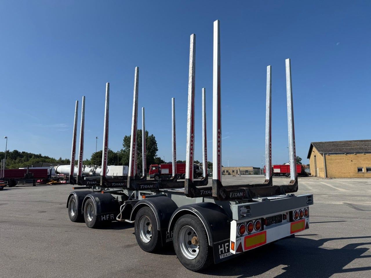 HFR 30 t. 4 axles Timber / Wood / Holz transport - קרון נגרר לעץ: תמונה 4 HFR 30 t. 4 axles Timber / Wood / Holz transport - קרון נגרר לעץ: תמונה 4