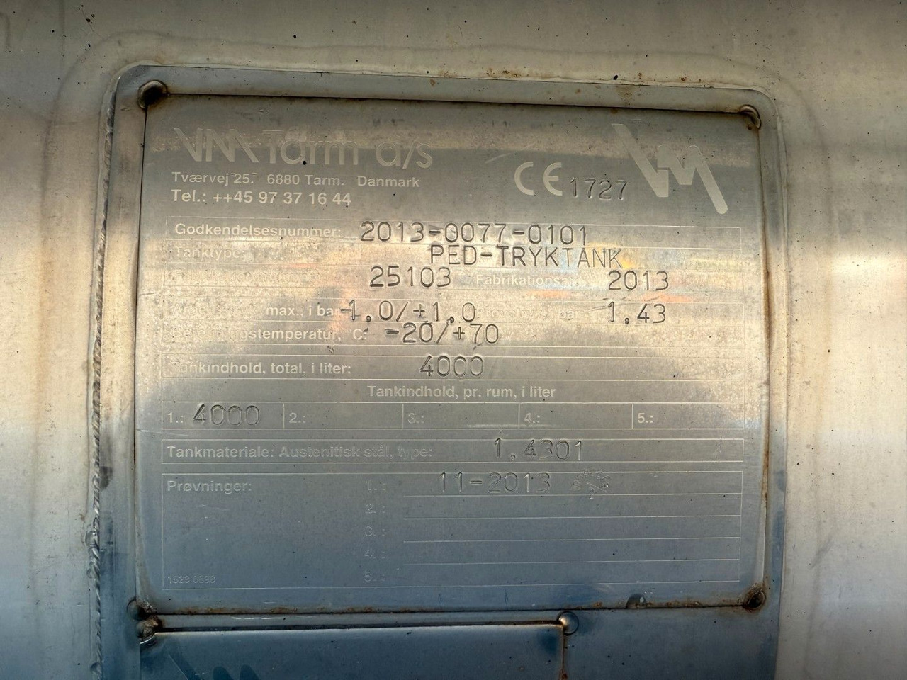 MAN TGM 14.250 VM-Tarm Stainless Steel 5600 l. Kombi - משאית ואקום: תמונה 5 MAN TGM 14.250 VM-Tarm Stainless Steel 5600 l. Kombi - משאית ואקום: תמונה 5