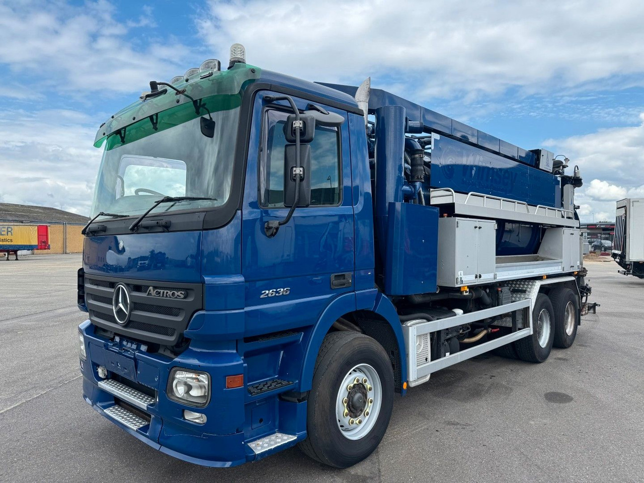 Mercedes-Benz Actros 2636 6x4 RHD Hvidtved Larsen Flexline 312 - משאית ואקום: תמונה 1 Mercedes-Benz Actros 2636 6x4 RHD Hvidtved Larsen Flexline 312 - משאית ואקום: תמונה 1