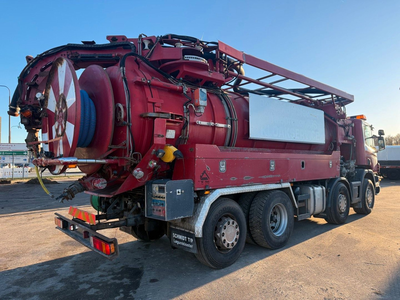 Scania 114/380 8x2*6 Assmann 14 m3 Vacuumtruck - משאית ואקום: תמונה 3 Scania 114/380 8x2*6 Assmann 14 m3 Vacuumtruck - משאית ואקום: תמונה 3