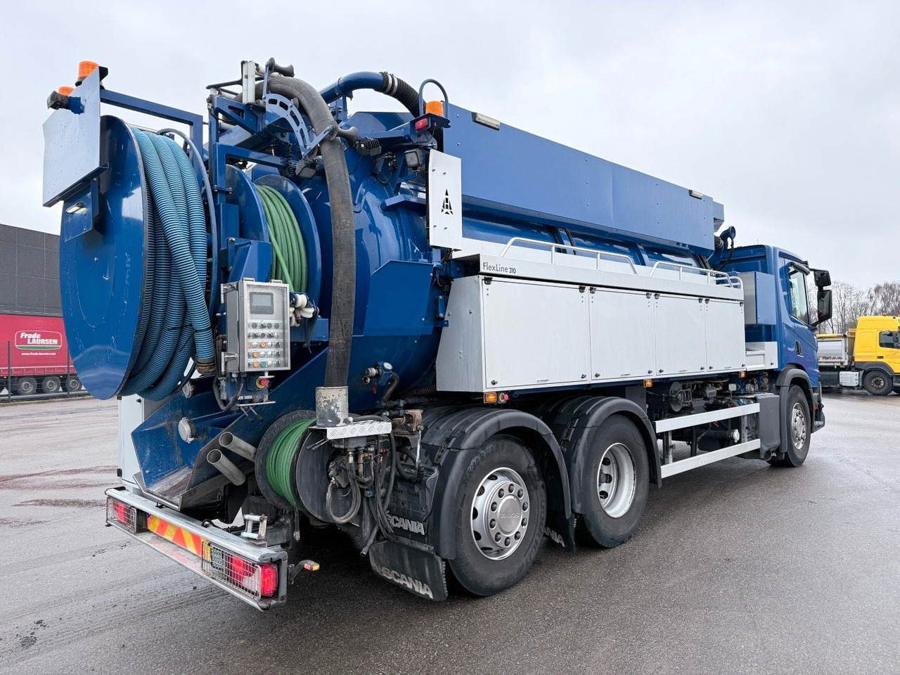 Scania P360 6x2*4 Hvidtved Larsen Flexline 310 - משאית ואקום: תמונה 3 Scania P360 6x2*4 Hvidtved Larsen Flexline 310 - משאית ואקום: תמונה 3