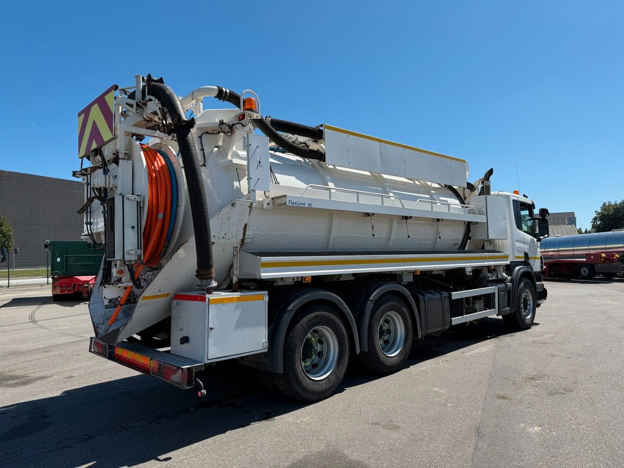 Scania P360 6x4 RHD Hvidtved Larsen FlexLine 312 - משאית ואקום: תמונה 3 Scania P360 6x4 RHD Hvidtved Larsen FlexLine 312 - משאית ואקום: תמונה 3