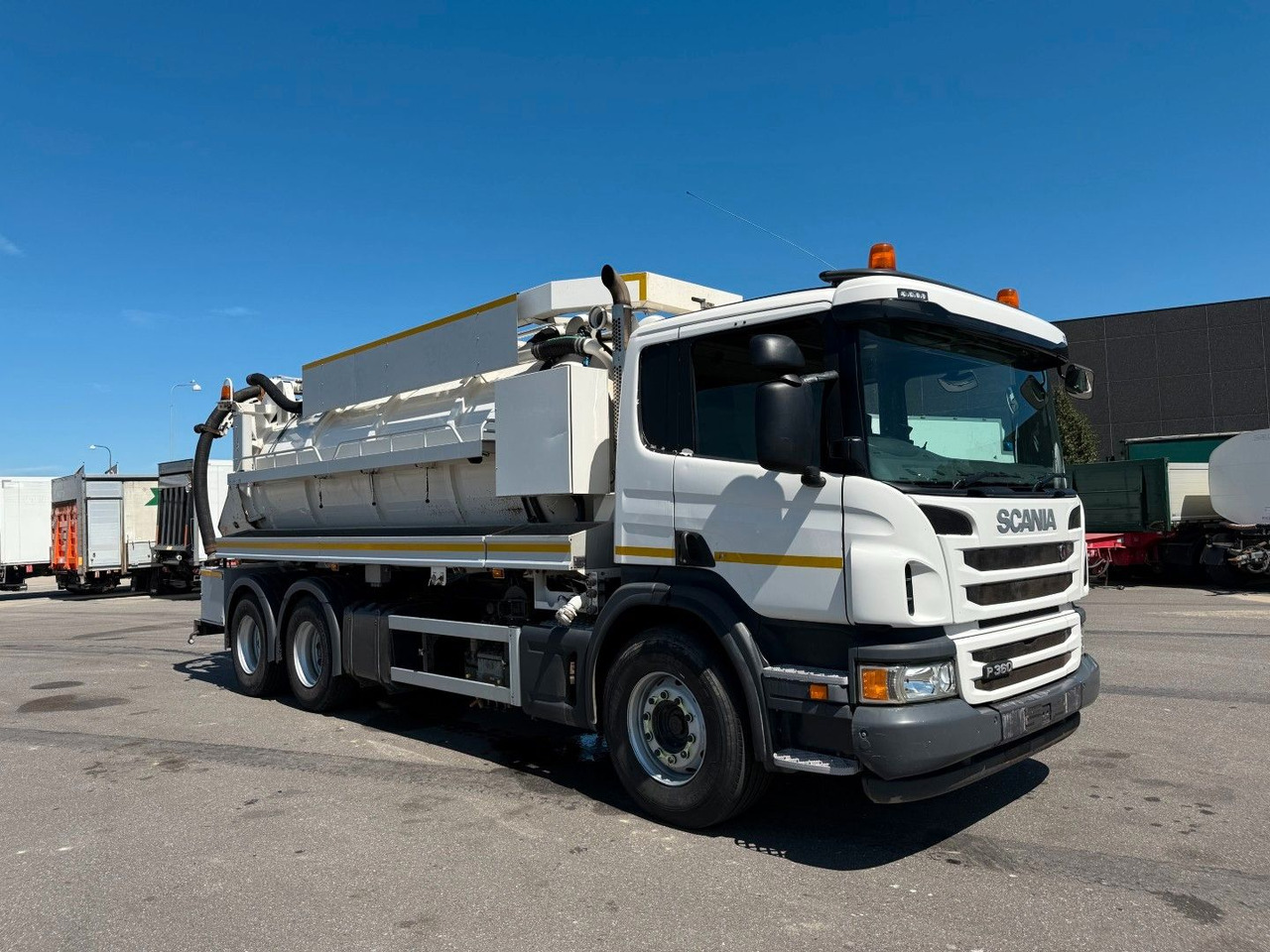 Scania P360 6x4 RHD Hvidtved Larsen FlexLine 312 - משאית ואקום: תמונה 2 Scania P360 6x4 RHD Hvidtved Larsen FlexLine 312 - משאית ואקום: תמונה 2