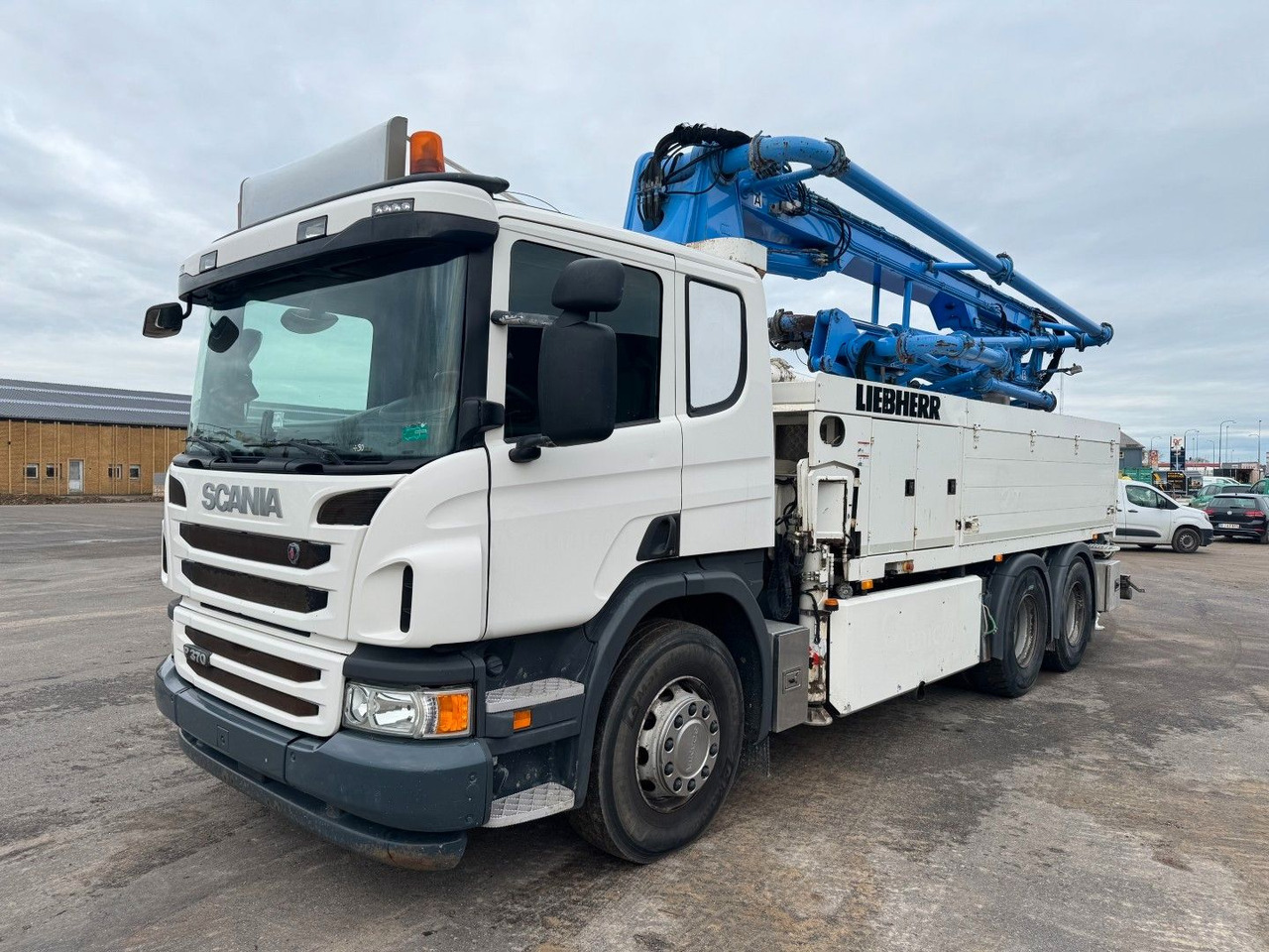 Scania P370 6x4 Liebherr THP140H 24 M4 XH Betonpumpe - משאית משאבת בטון: תמונה 1 Scania P370 6x4 Liebherr THP140H 24 M4 XH Betonpumpe - משאית משאבת בטון: תמונה 1