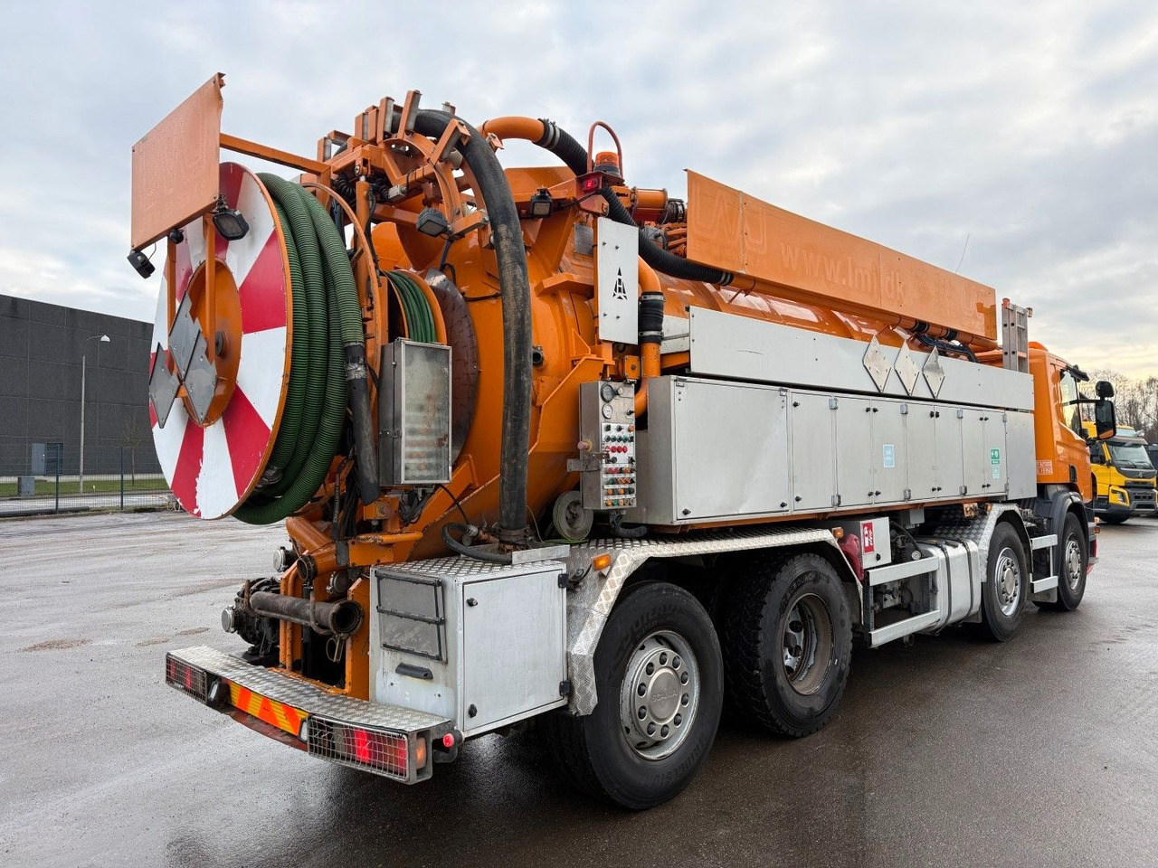 Scania P380 8x2*6 Hvidtved Larsen Flexline 414 - משאית ואקום: תמונה 3 Scania P380 8x2*6 Hvidtved Larsen Flexline 414 - משאית ואקום: תמונה 3