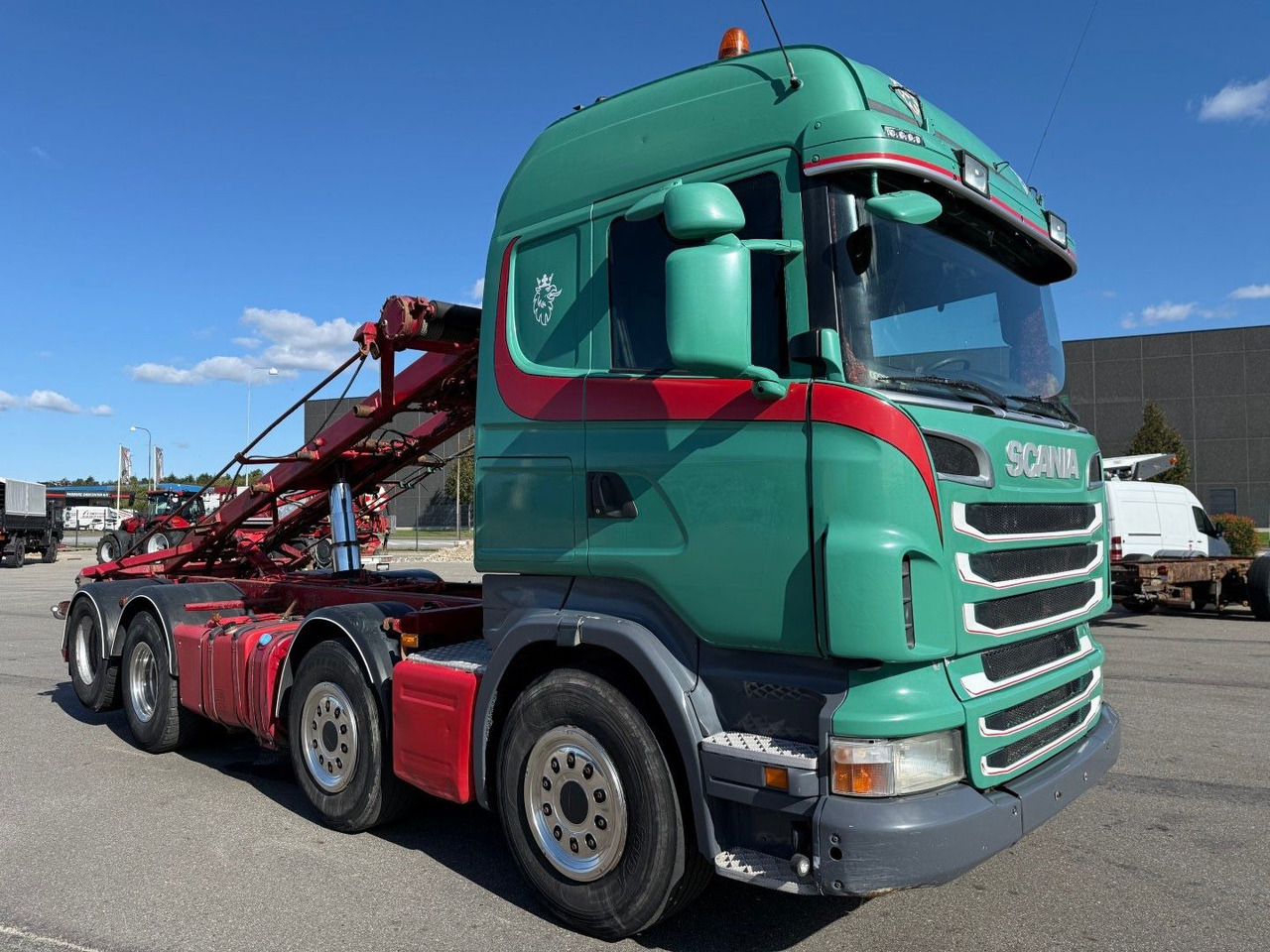 Scania R500 8x2 HNA Cable Tipper CR19 Highline Euro 5 - מזהיר: תמונה 2 Scania R500 8x2 HNA Cable Tipper CR19 Highline Euro 5 - מזהיר: תמונה 2