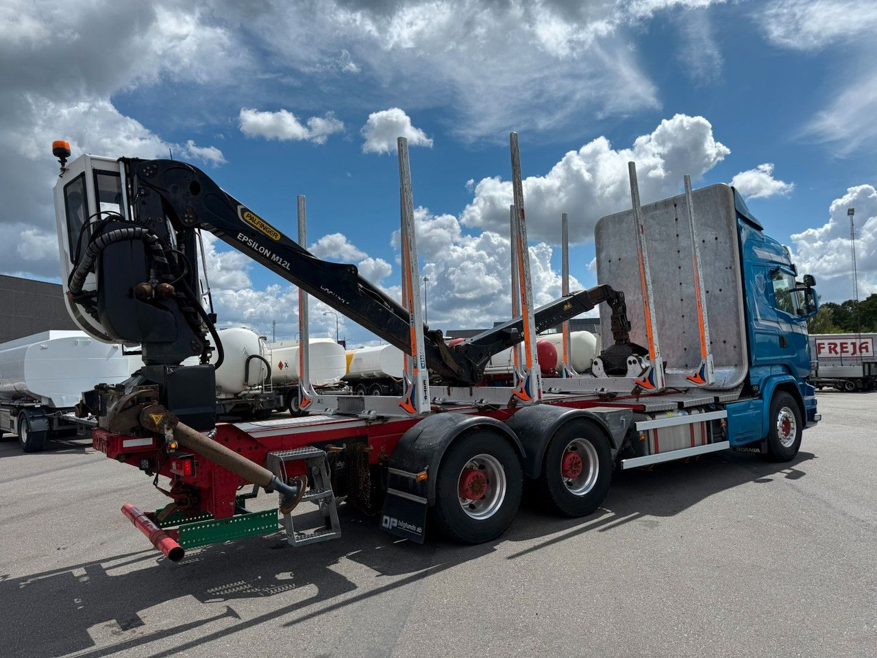 Scania R730 V8 6x4 Palfinger Epsilon M12L80 / Holz Wood - משאית עץ, משאית מנוף: תמונה 4 Scania R730 V8 6x4 Palfinger Epsilon M12L80 / Holz Wood - משאית עץ, משאית מנוף: תמונה 4