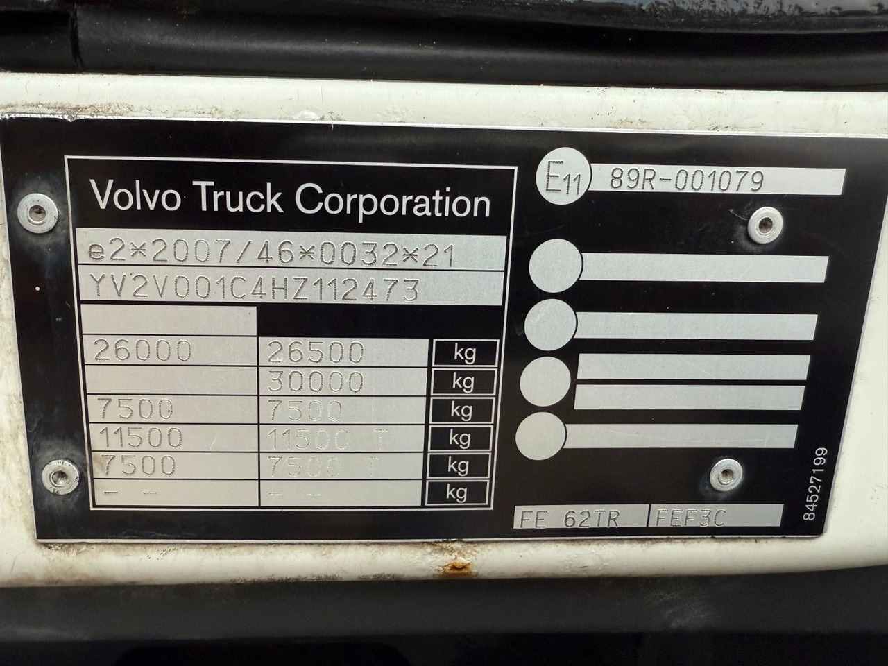 משאית קירור Volvo FE320 6x2*4 TK T1200-R Spectrum 9,80 m. koffer: תמונה 21 משאית קירור Volvo FE320 6x2*4 TK T1200-R Spectrum 9,80 m. koffer: תמונה 21