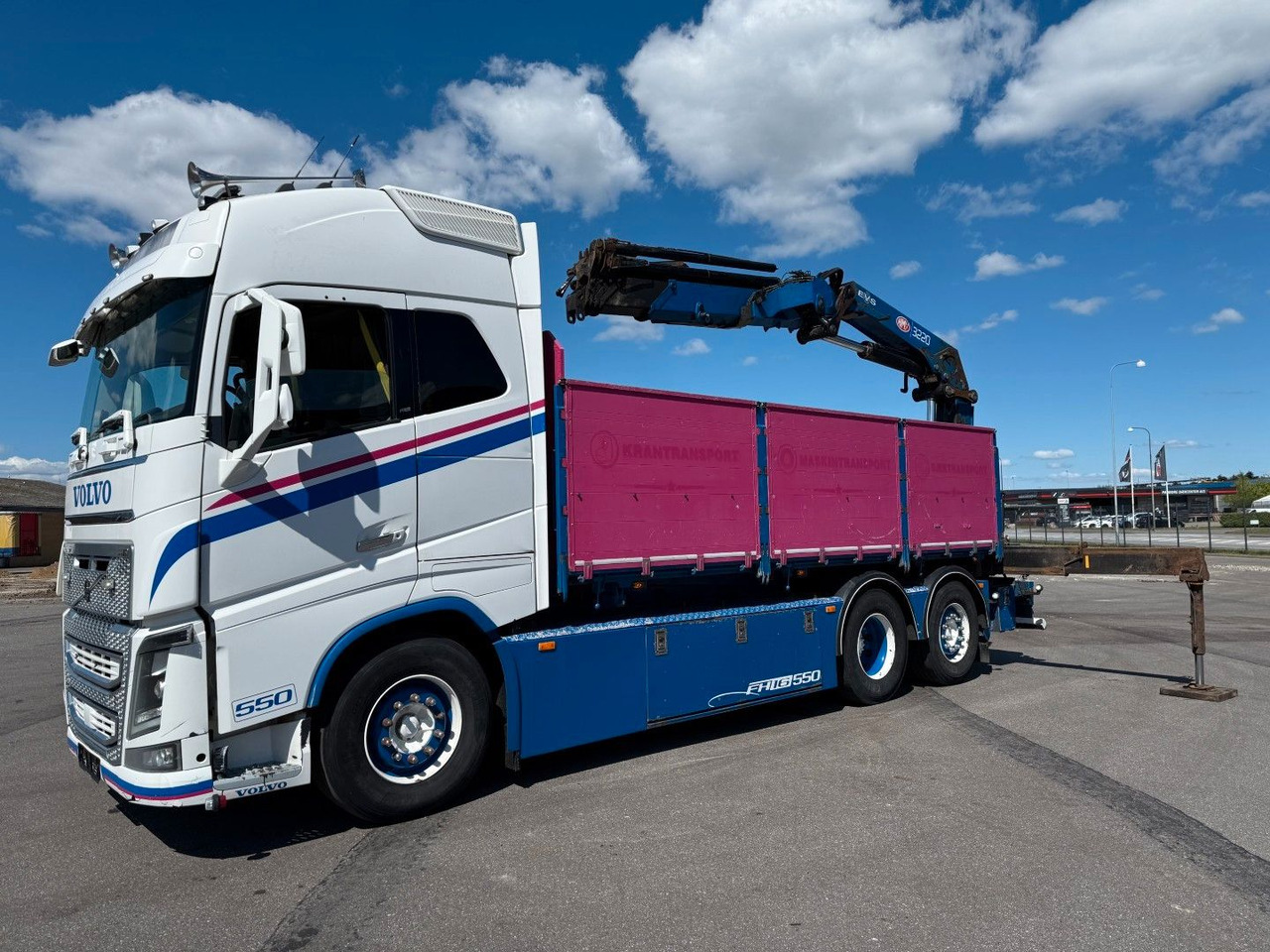 Volvo FH 16.550 6x24 / Crane HMF 3220K4 Euro 6 - משאית מנוף: תמונה 2 Volvo FH 16.550 6x24 / Crane HMF 3220K4 Euro 6 - משאית מנוף: תמונה 2