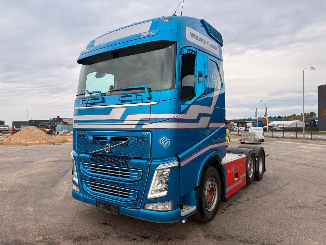Volvo FH500 6x2/2 Globetrotter Euro 5 - יחידת טרקטור: תמונה 1 Volvo FH500 6x2/2 Globetrotter Euro 5 - יחידת טרקטור: תמונה 1
