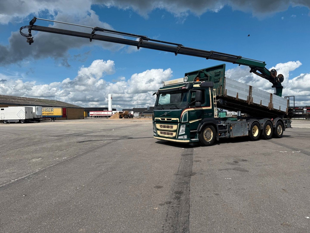 Volvo FM500 8x4*4 Tipper / Crane HMF2620-K5 - מזהיר, משאית מנוף: תמונה 2 Volvo FM500 8x4*4 Tipper / Crane HMF2620-K5 - מזהיר, משאית מנוף: תמונה 2