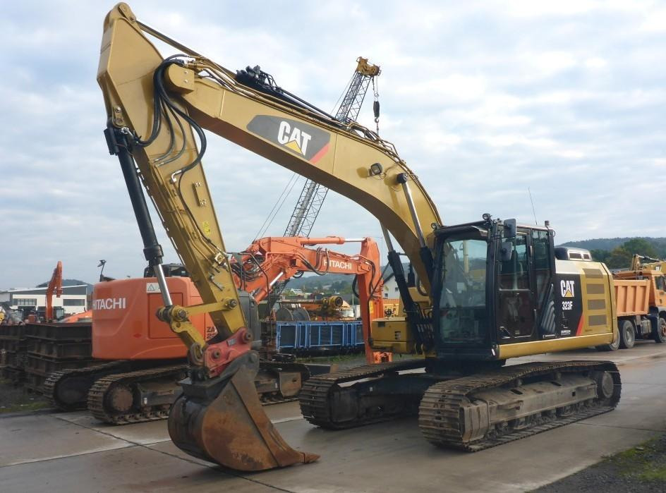 Caterpillar 323F L - מחפר סורק: תמונה 1 Caterpillar 323F L - מחפר סורק: תמונה 1