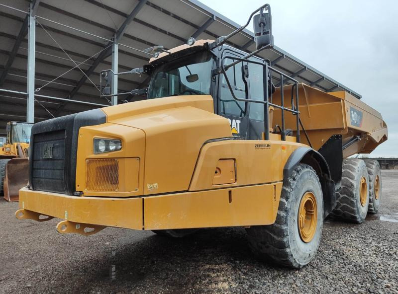 Caterpillar 740 - מסיר פסולת מפרקי: תמונה 2 Caterpillar 740 - מסיר פסולת מפרקי: תמונה 2