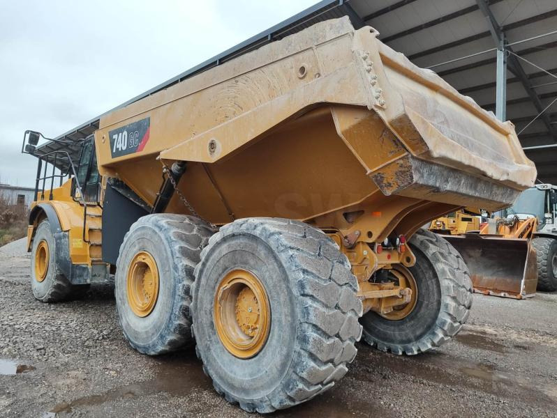 Caterpillar 740 - מסיר פסולת מפרקי: תמונה 1 Caterpillar 740 - מסיר פסולת מפרקי: תמונה 1