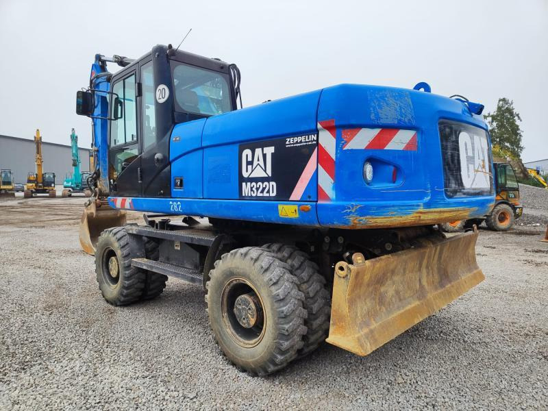 Caterpillar M322D VAH - מחפר גלגלים: תמונה 1 Caterpillar M322D VAH - מחפר גלגלים: תמונה 1