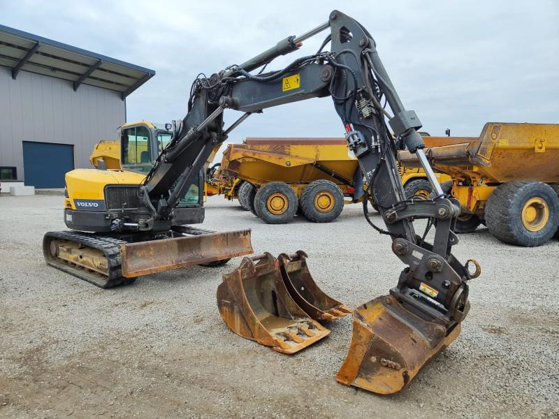 Volvo ECR88D - מיני מחפר: תמונה 4 Volvo ECR88D - מיני מחפר: תמונה 4