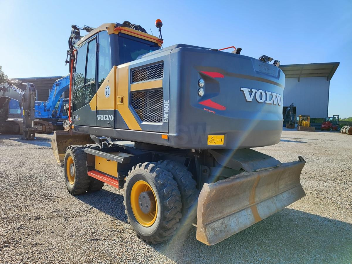 Volvo EW160E - מחפר גלגלים: תמונה 1 Volvo EW160E - מחפר גלגלים: תמונה 1