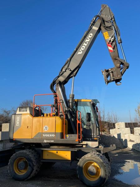 Volvo EW160E - מחפר גלגלים: תמונה 2 Volvo EW160E - מחפר גלגלים: תמונה 2