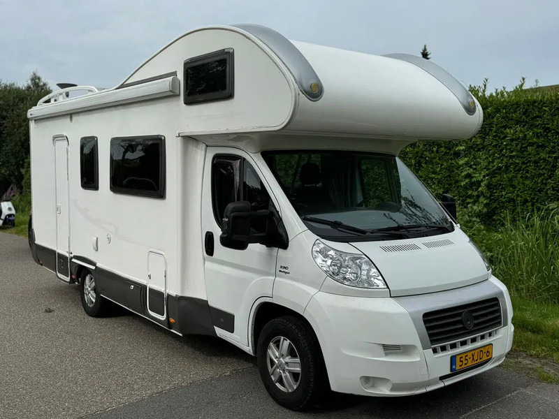 רכב ממונע Alcove Fiat RIMOR EUROPEO 63 Alkoof, 2x airco, luifel, voortent, EP Level, trekhaak, douche, toilet, 6-zits: תמונה 1