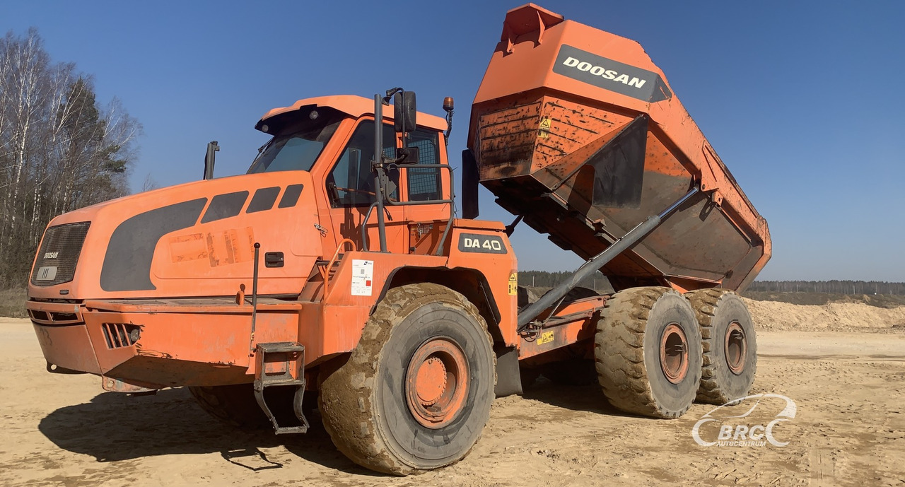 Doosan DA 40 - משאית סלעים/ מסיר פסולת קשיח: תמונה 1 Doosan DA 40 - משאית סלעים/ מסיר פסולת קשיח: תמונה 1