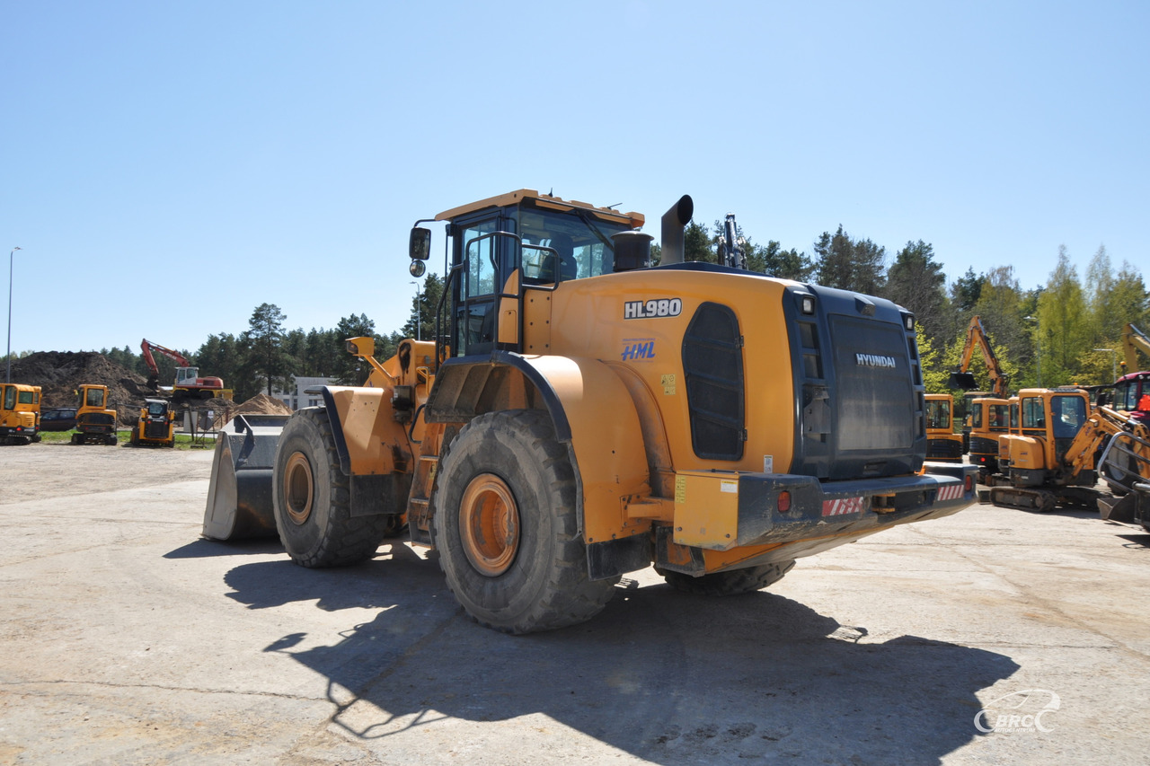 Hyundai HL980 - מעמיס גלגלים: תמונה 4 Hyundai HL980 - מעמיס גלגלים: תמונה 4