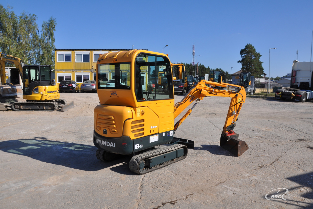 Hyundai R18-9 - מיני מחפר: תמונה 5 Hyundai R18-9 - מיני מחפר: תמונה 5