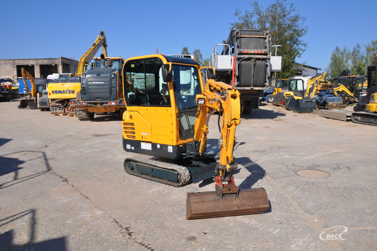 Hyundai R18-9 - מיני מחפר: תמונה 2 Hyundai R18-9 - מיני מחפר: תמונה 2