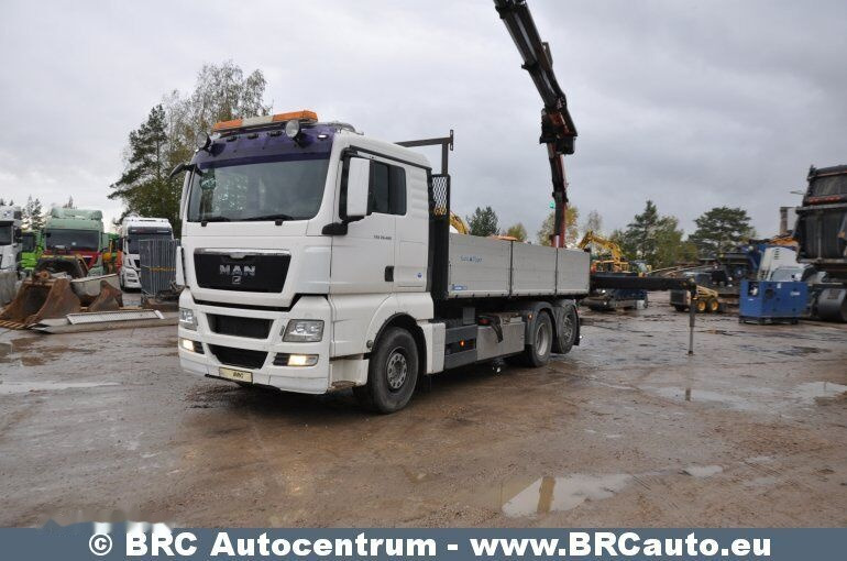 MAN TGX Palfinger 18002 6x2 - משאית צד נופל/ שטוחה: תמונה 2 MAN TGX Palfinger 18002 6x2 - משאית צד נופל/ שטוחה: תמונה 2