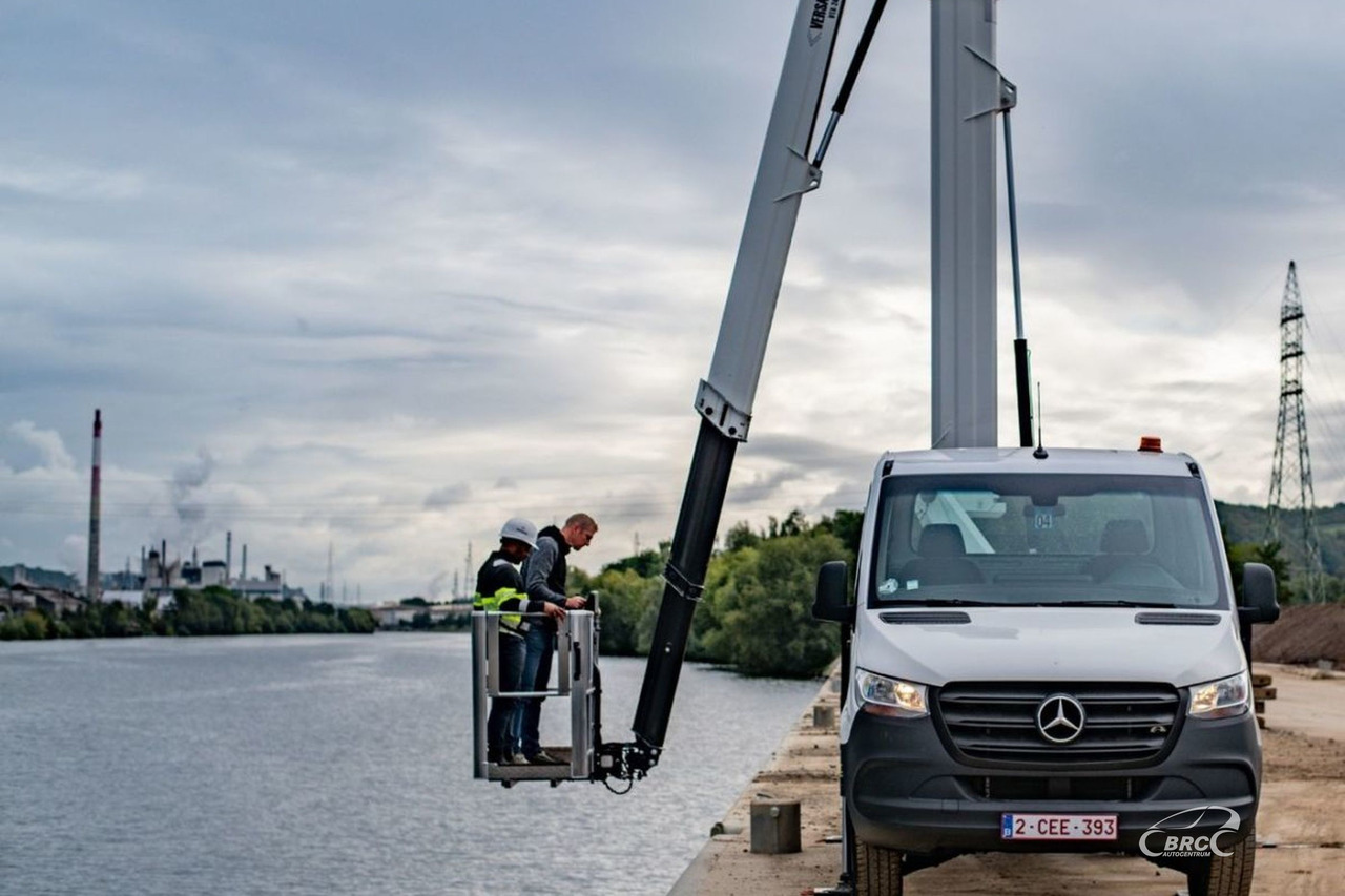 Mercedes-Benz Sprinter - פלטפורמה אווירית מותקנת על משאית: תמונה 2 Mercedes-Benz Sprinter - פלטפורמה אווירית מותקנת על משאית: תמונה 2