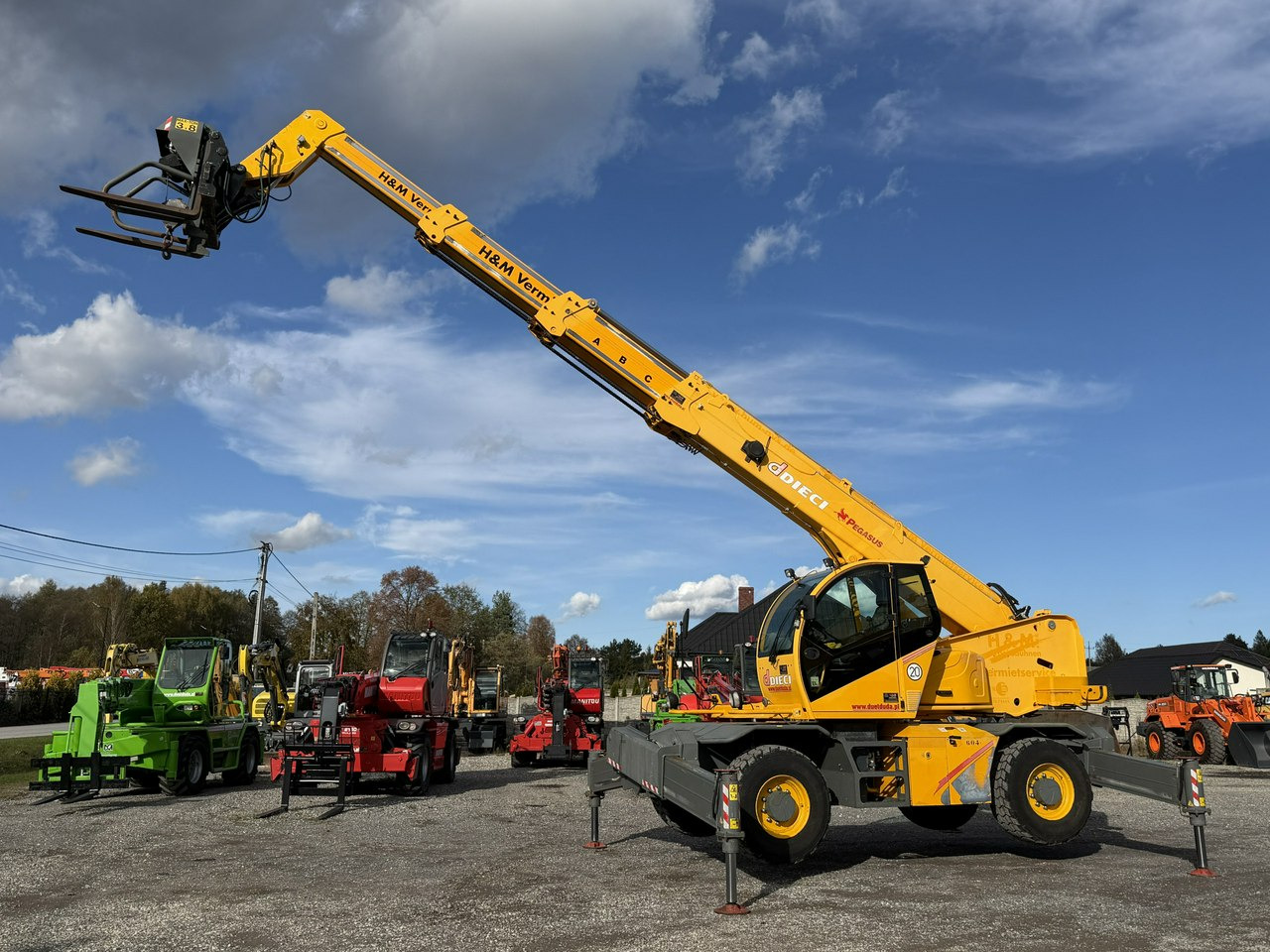 Dieci 2145 Pegasus HVL155 TL10 ROTO Ładowarka Teleskopowa Obrotowa - מפעיל טלסקופי: תמונה 1 Dieci 2145 Pegasus HVL155 TL10 ROTO Ładowarka Teleskopowa Obrotowa - מפעיל טלסקופי: תמונה 1