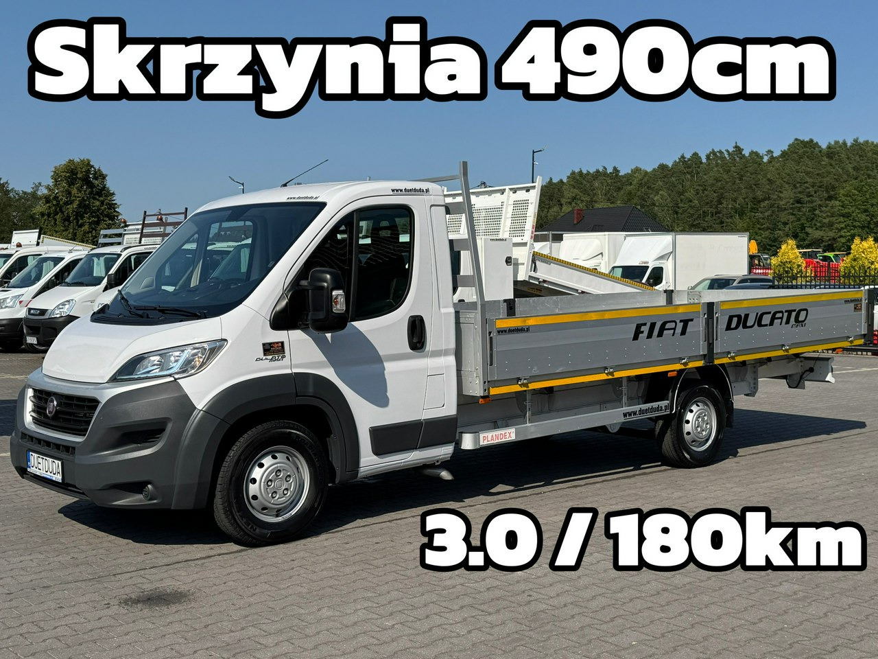 Fiat Ducato - כלי רכב מסחרי במיטה שטוחה: תמונה 1 Fiat Ducato - כלי רכב מסחרי במיטה שטוחה: תמונה 1