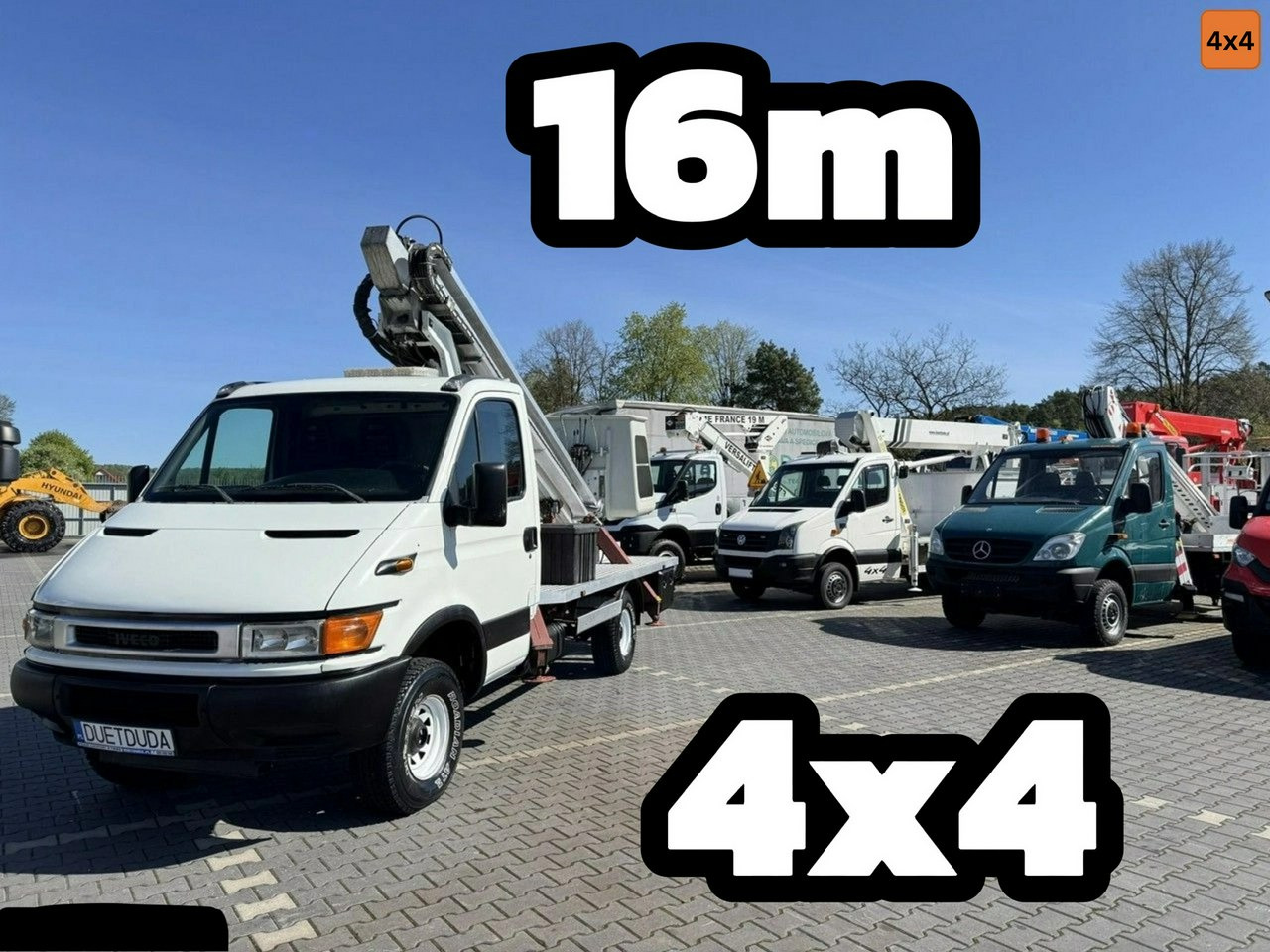 Iveco Daily - פלטפורמה אווירית מותקנת על משאית: תמונה 1 Iveco Daily - פלטפורמה אווירית מותקנת על משאית: תמונה 1