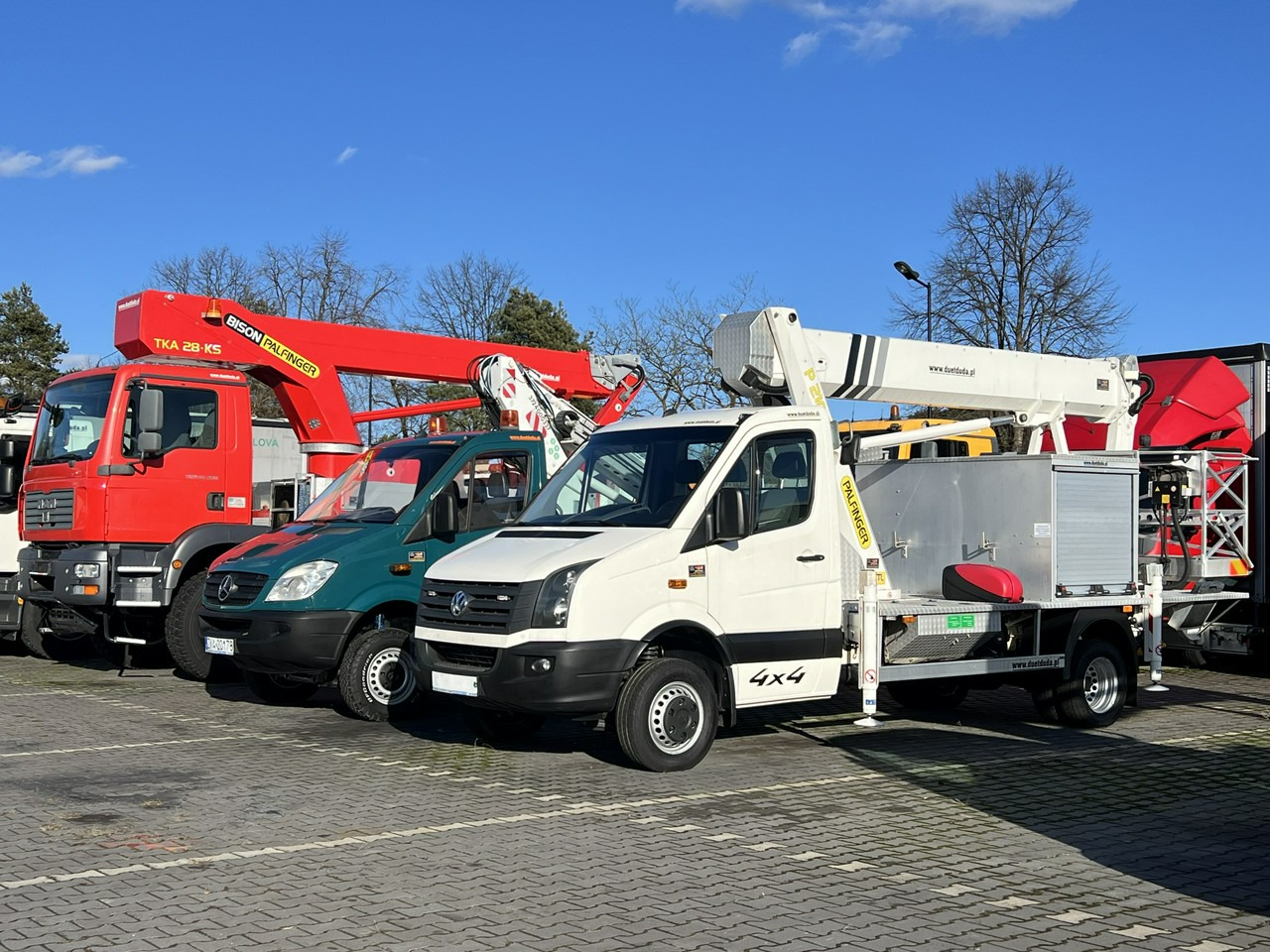Iveco Volkswagen Crafter 4x4 Zwyżka 21m Palfinger P210BK JIP-Ogon udt - פלטפורמה אווירית מותקנת על משאית: תמונה 1 Iveco Volkswagen Crafter 4x4 Zwyżka 21m Palfinger P210BK JIP-Ogon udt - פלטפורמה אווירית מותקנת על משאית: תמונה 1