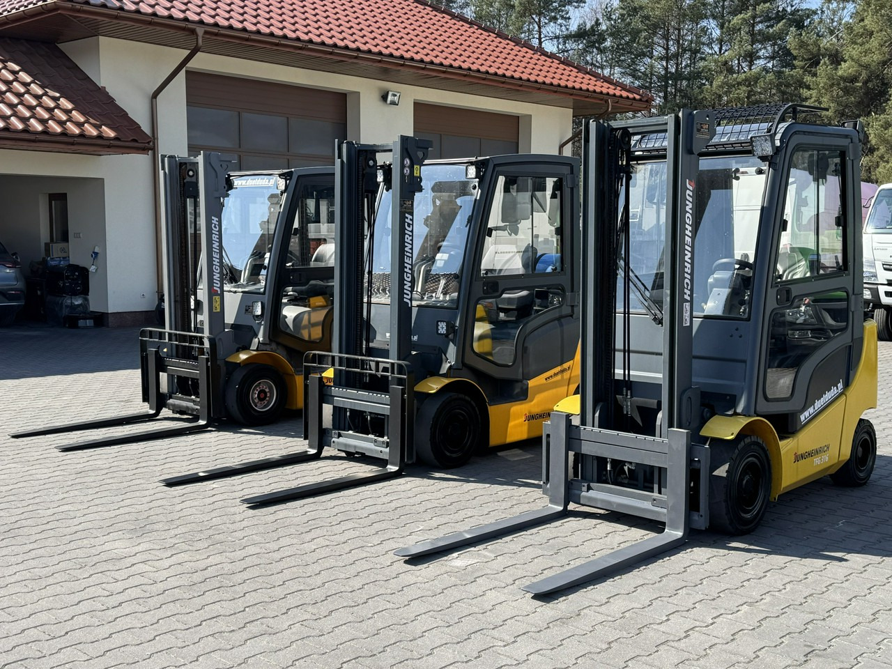 Jungheinrich TFG 316 Duplex Przesuw Boczny Oświetlenie Robocze - מלגזת LPG: תמונה 2 Jungheinrich TFG 316 Duplex Przesuw Boczny Oświetlenie Robocze - מלגזת LPG: תמונה 2