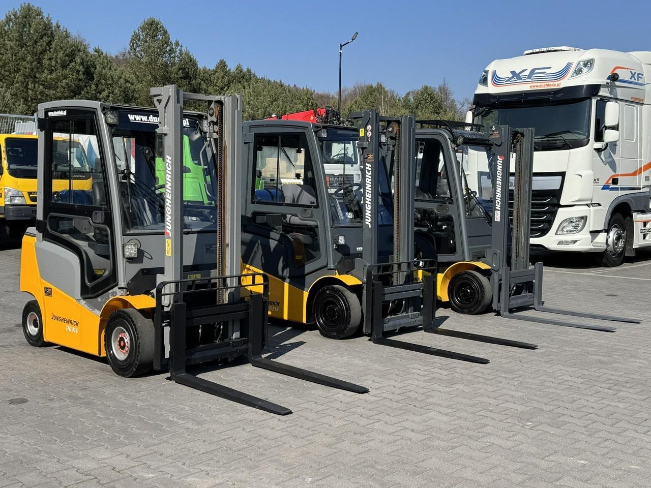 Jungheinrich TFG 316 Duplex Przesuw Boczny Oświetlenie Robocze - מלגזת LPG: תמונה 3 Jungheinrich TFG 316 Duplex Przesuw Boczny Oświetlenie Robocze - מלגזת LPG: תמונה 3