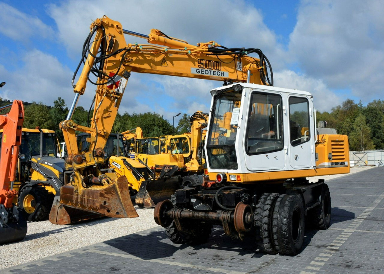 Liebherr A 900 ZW Litronic Koparka + Kolej - מחפר גלגלים: תמונה 2 Liebherr A 900 ZW Litronic Koparka + Kolej - מחפר גלגלים: תמונה 2